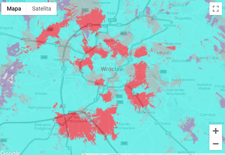 mapa btsearch