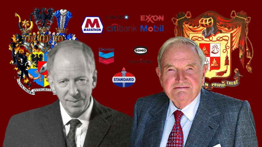 TAJNA WOJNA ROCKEFELLERÓW I ROTHSCHILDÓW O PRYMAT W NWO